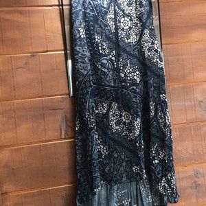 Lovestitch high low skirt L